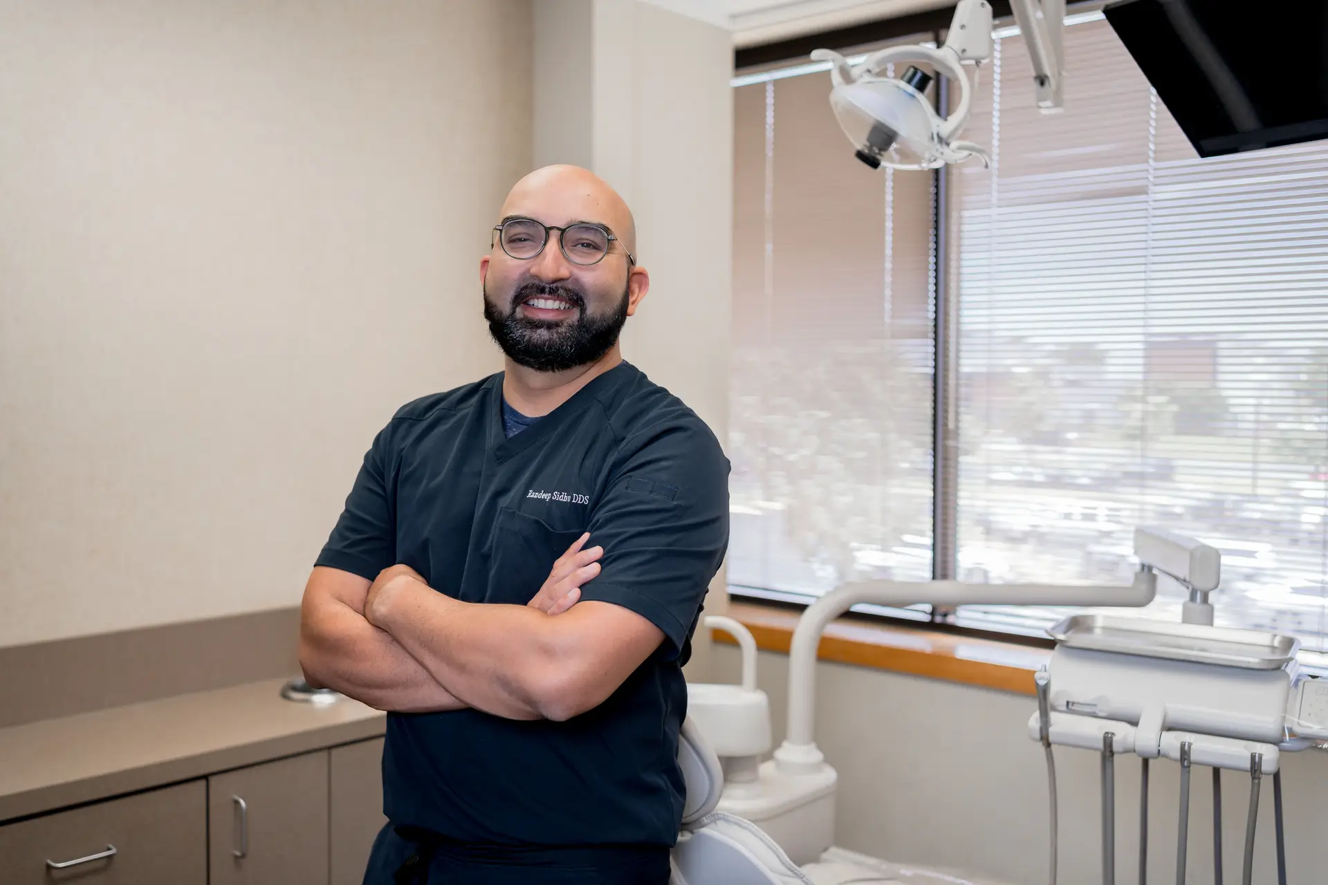 Dr. Randeep Sidhu - Dentist and co-ownder of Private Silver Spring dentistry Kraja and Sidhu Dental
