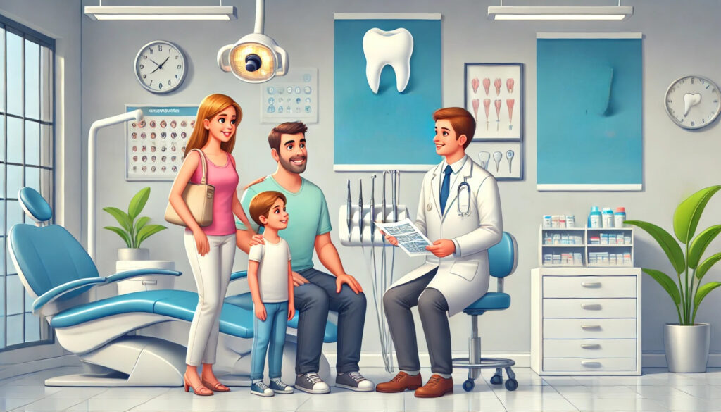 silver spring dentist explaining what preventive dentistry is to his patients